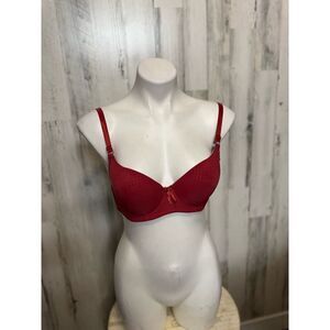 Mopas red bra size 38B